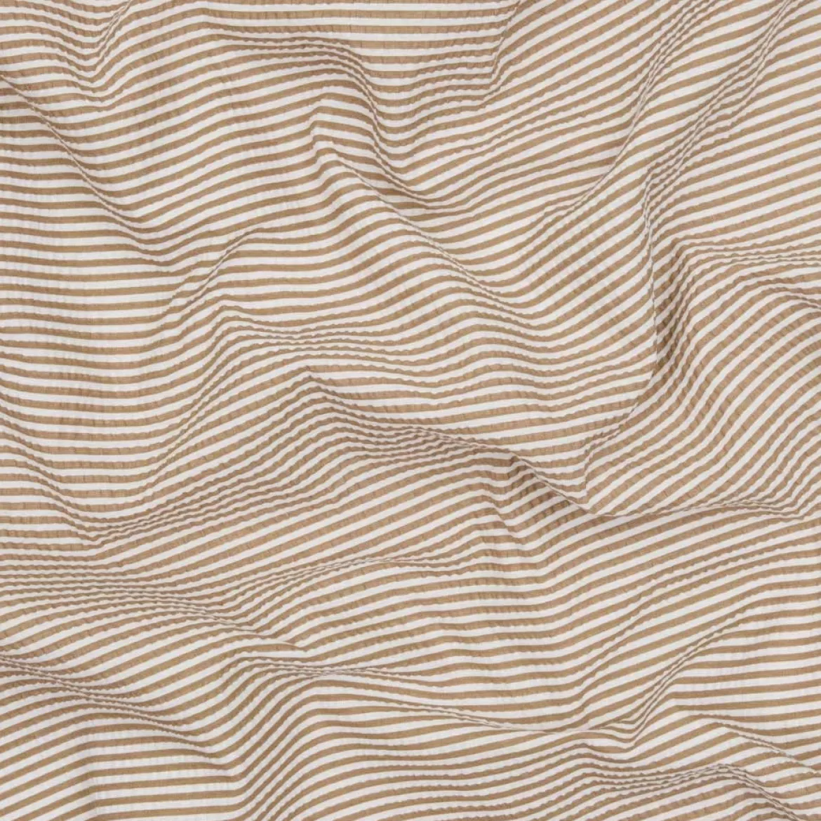 Baby sengesæt 70x100 cm - Nano krepp - taupe - Luna Denmark
