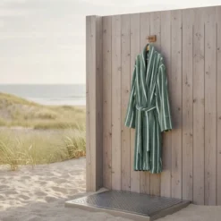 Bambus Badekåbe - M/L - Grøn - Prima
