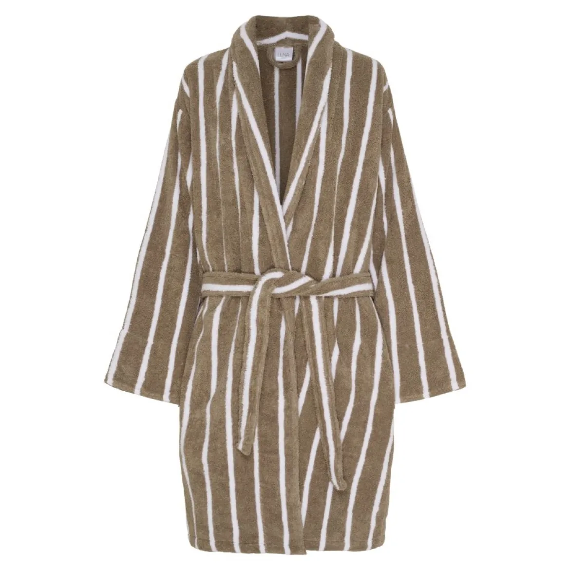 Bambus Badekåbe - M/L - Taupe- Prima