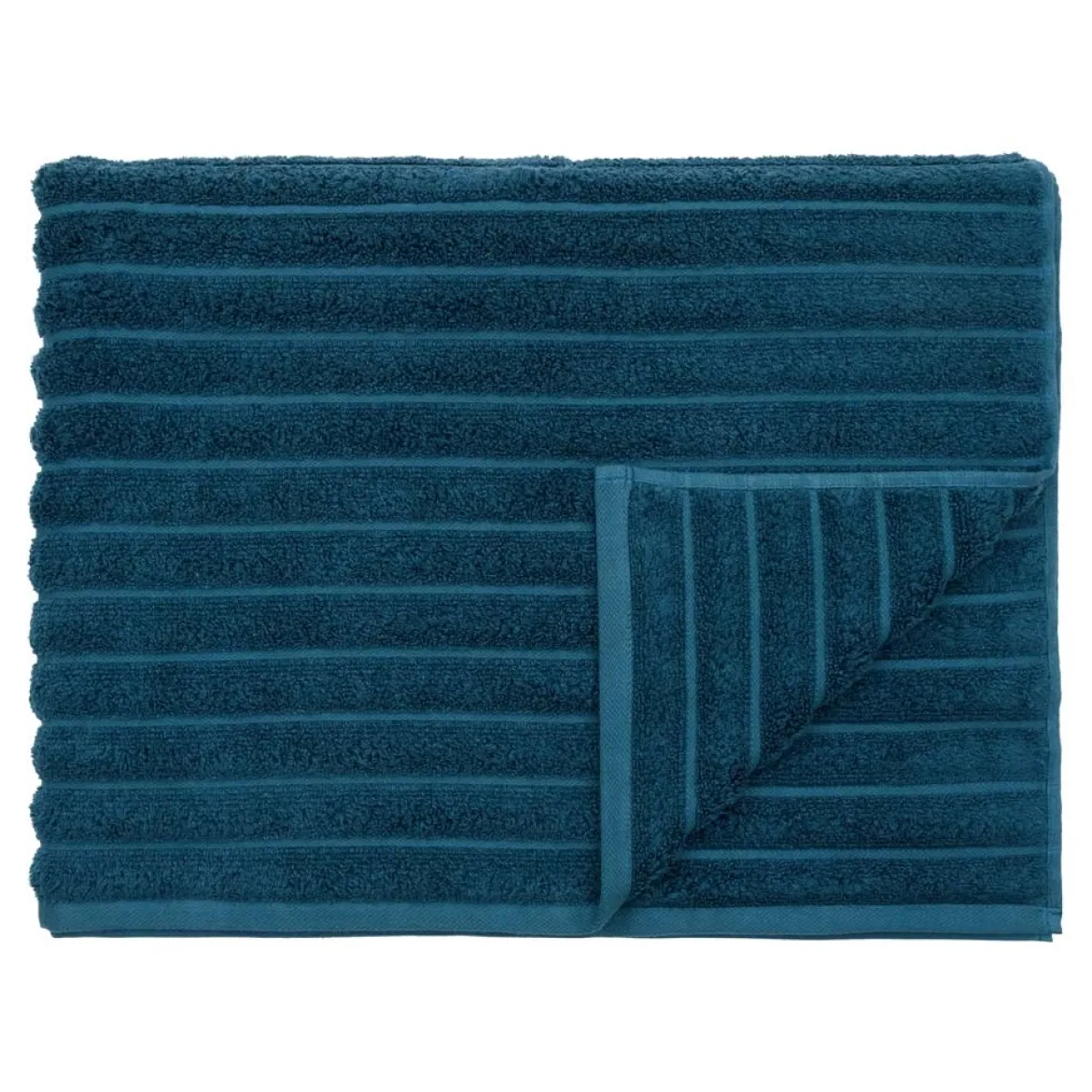 Bambus badelagen 100x150 cm - Zero twist - blå - Prima