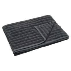 Bambus badelagen 100x150 cm - Zero twist - grå - Prima