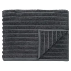 Bambus badelagen 100x150 cm - Zero twist - grå - Prima