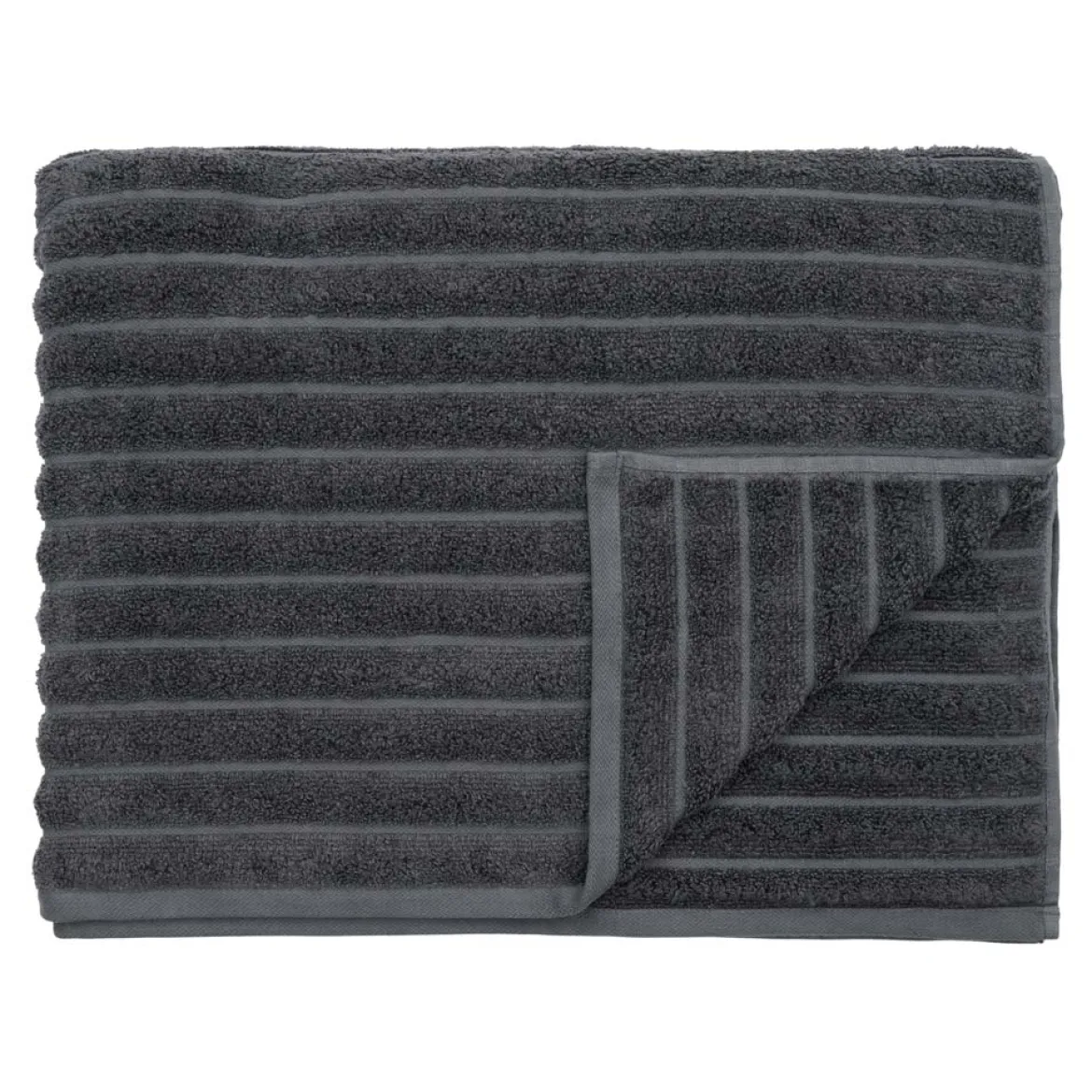 Bambus badelagen 100x150 cm - Zero twist - grå - Prima