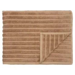 Bambus badelagen 100x150 cm - Zero twist - lys brun - Prima