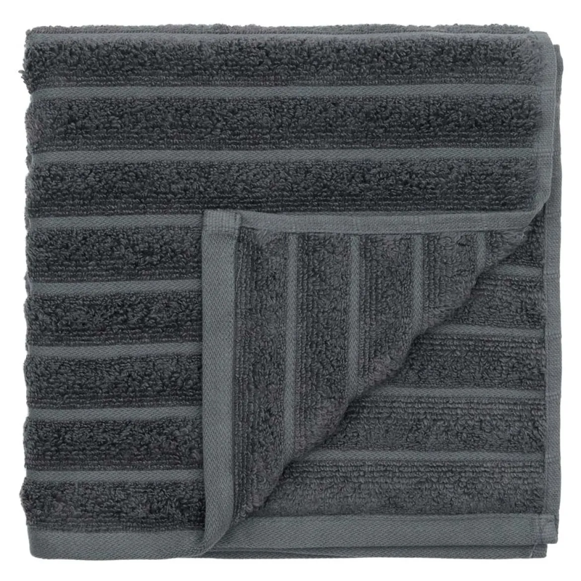 Bambus håndklæde 50x100 cm - Zero twist - grå - Prima