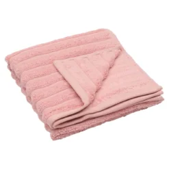 Bambus håndklæde 50x70 cm - Zero twist - rosa - Prima