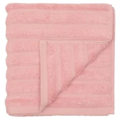 Bambus håndklæde 50x70 cm - Zero twist - rosa - Prima