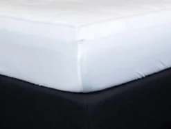 Boxlagen 60x120 cm - bomuld - Cool feel - hvid - ProSleep