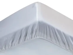 Boxlagen 60x120 cm - bomuld - Cool feel - hvid - ProSleep