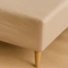 Boxlagen 100x200 cm - bomuldssatin - Soft feel - sand - ProSleep