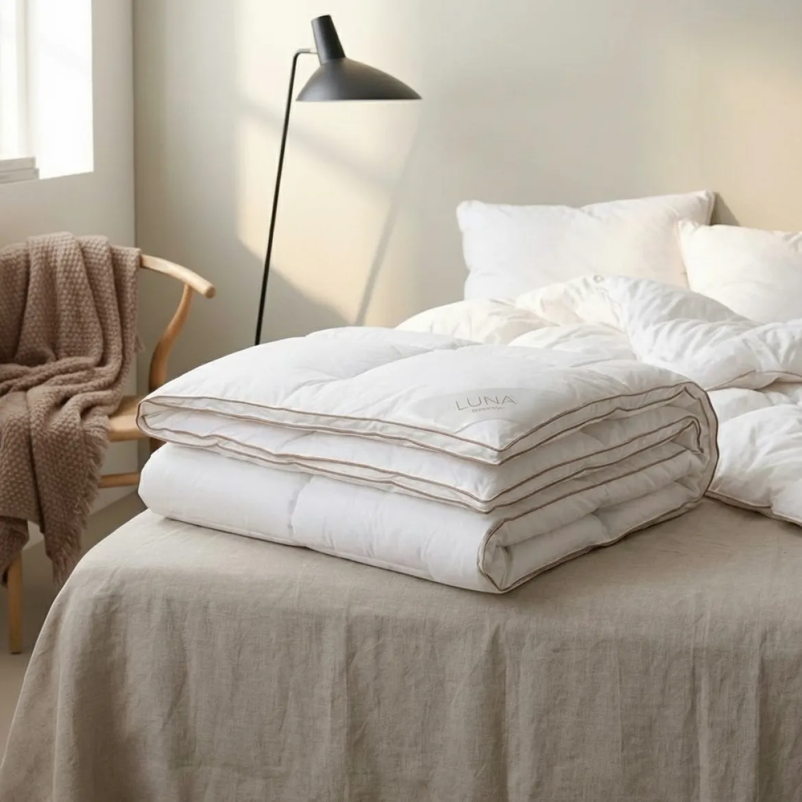 Downfiber dyne 200x220 cm - Luna Denmark