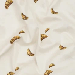 Junior sengesæt 100x140 cm - bomuldssatin - Croissant - Luna Denmark