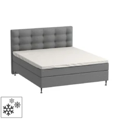 Kuvertlagen 200x220 cm - bomuld - Cool feel - hvid - ProSleep