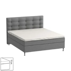 Kuvertlagen 80x200 cm - egyptisk bomuld - hvid - Norø