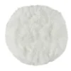 Lammeskind siddehynde Ø34 cm - Ægte lammeskind - hvid - Norø