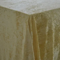 Nervøs velour dug - Guld dug