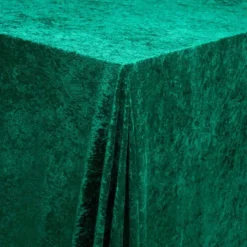 Nervøs velour dug - Mørke grøn dug