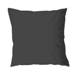 Pudebetræk 50x60 cm - bomuld - Cool feel - sort - Luna Denmark