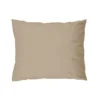 Pudebetræk 50x60 cm - bomuldssatin - Soft feel - taupe - Luna Denmark