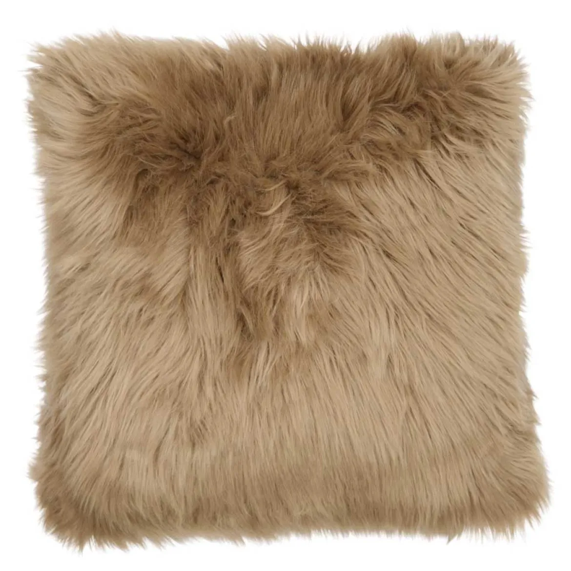Pyntepude 45x45 cm - Imiteret pels - taupe - Norø