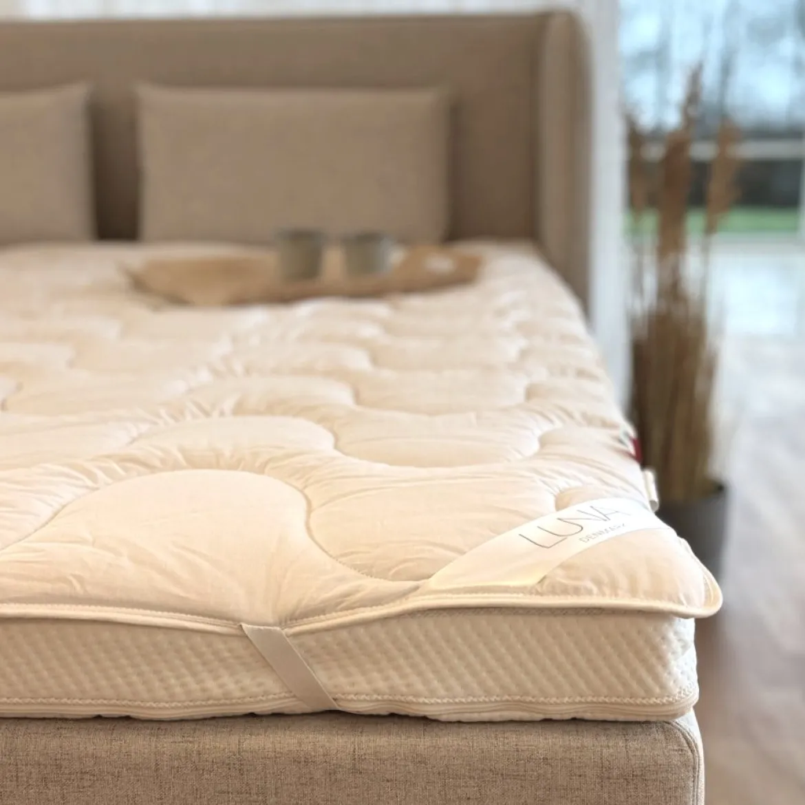 Rullemadras 180x210 cm U-Split - Cool feel - Luna Denmark