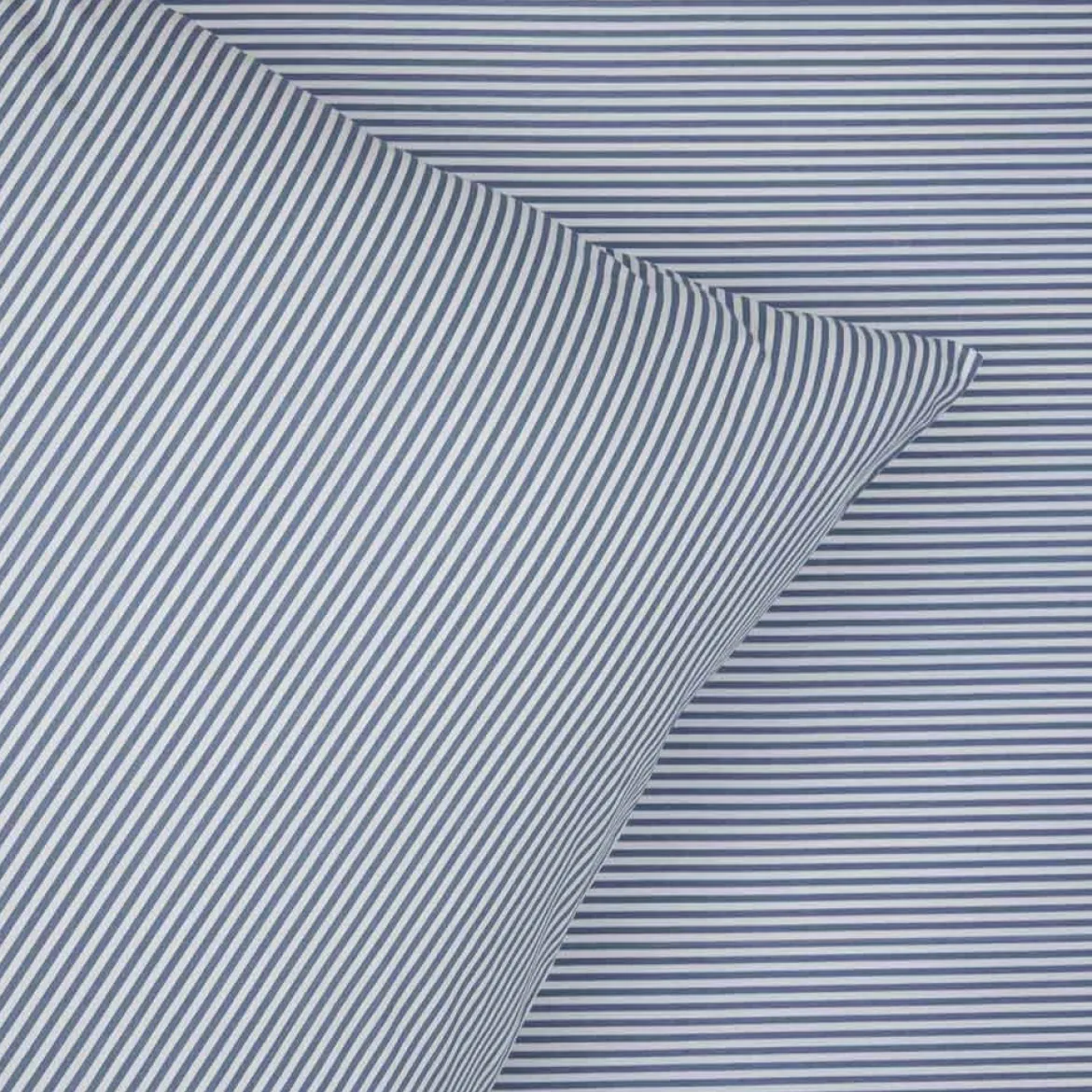 Sengesæt 200x220 cm - ekstra fin bomuld - Viggo - blå - Luna Denmark