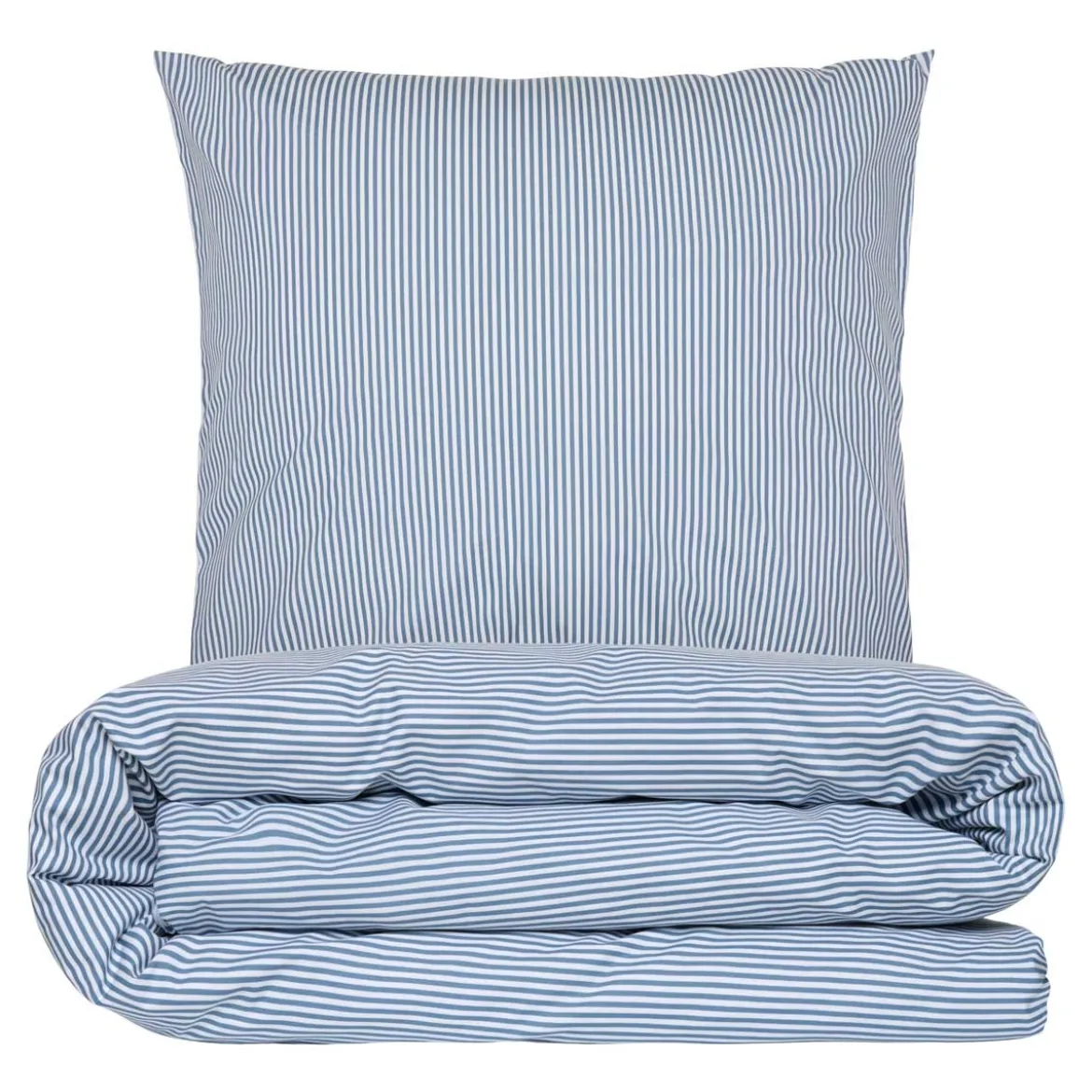 Sengesæt 240x220 cm - ekstra fin bomuld - Viggo - blå - Luna Denmark