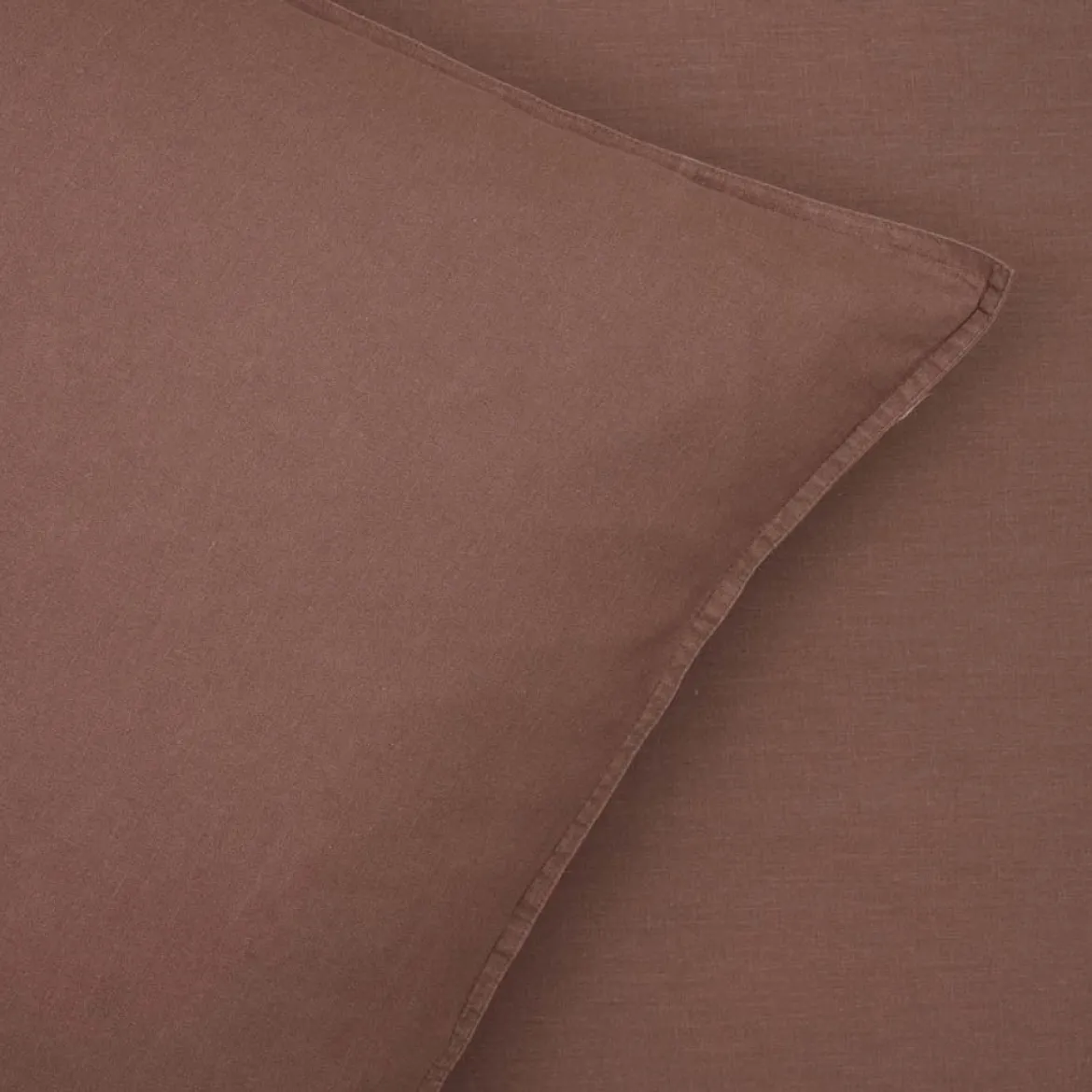 Sengesæt 200x220 cm - stonewash - brun - Luna Denmark