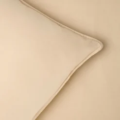 Sengesæt 200x220 cm - stonewash - sand - Luna Denmark