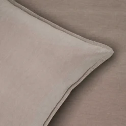Sengesæt 200x220 cm - stonewash - taupe - Luna Denmark