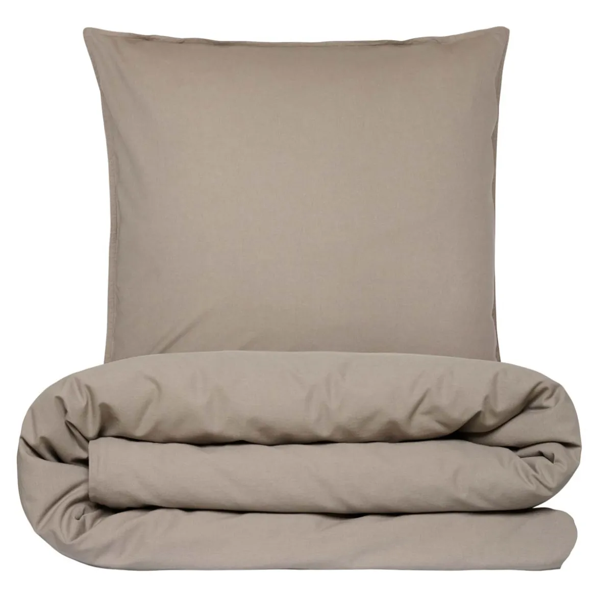 Sengesæt 240x220 cm - stonewash - taupe - Luna Denmark