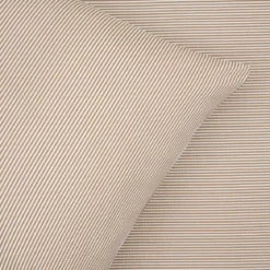 Sengetøj 140x220 cm - Nano krepp - taupe - Luna Denmark