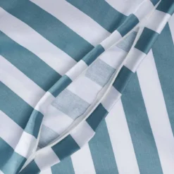 Sengetøj 140x200 / 50x70 cm - Kalle - blue Stripe - Luna Denmark
