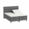 Splitlagen - U lagen 210x210 cm - premium bomuldssatin - hvid - Luna Denmark